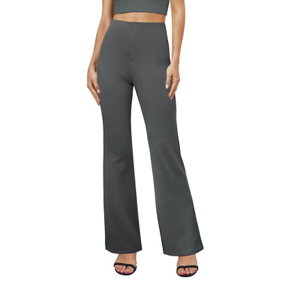 👖2026 Flex High-Waisted Elastic Yoga Pants for Women, featuring back pockets