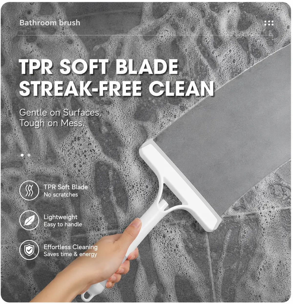3-in-1 Spray Window Cleaning Squeegee