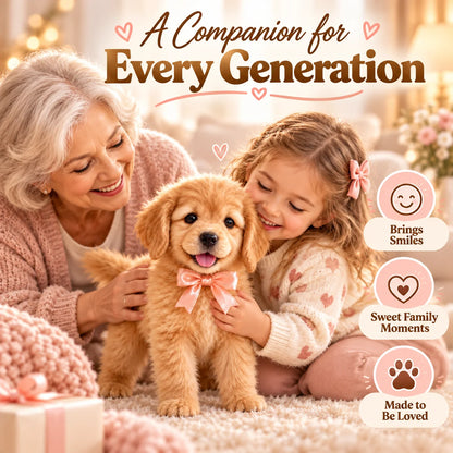 🎄Realistic Robot Golden Retriever Puppy