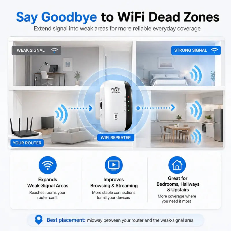 🏆#1 Best Seller-PingStopperPro gaming Wi-Fi booster