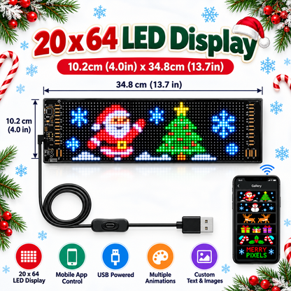 🌟Merry Pixels Display
