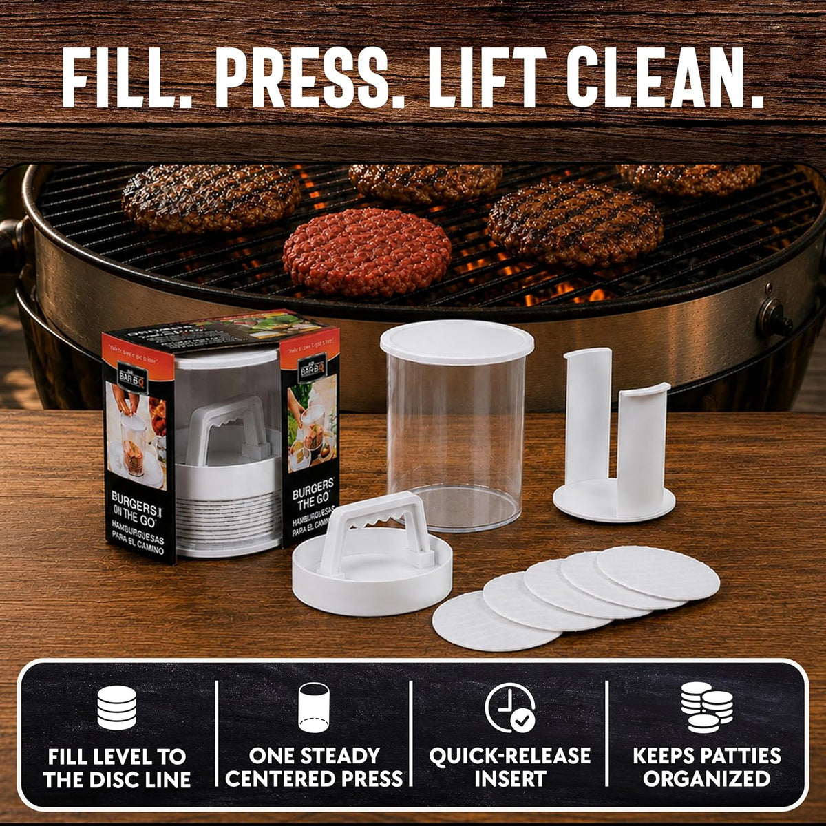 🍔Hamburger Press Patty Maker