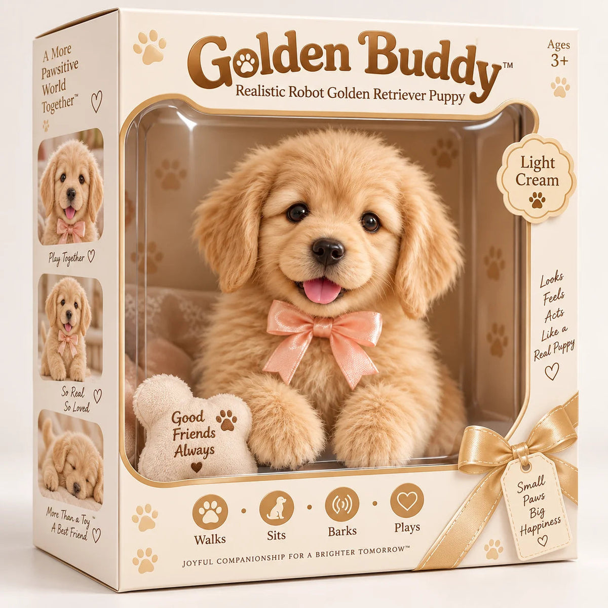 🎄Realistic Robot Golden Retriever Puppy