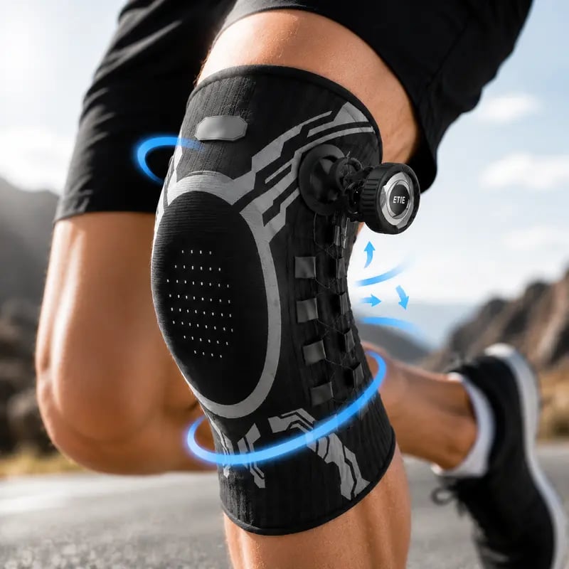 🔥 LAST DAY 49% OFF - 🏃 Dial‐Adjustable Knee Support Brace