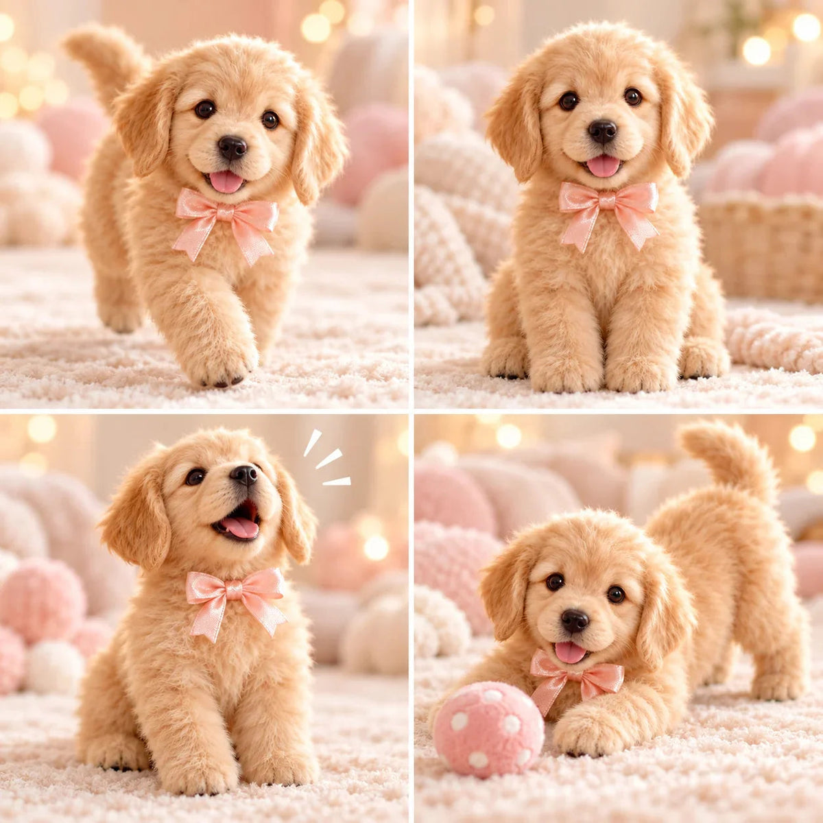🎄Realistic Robot Golden Retriever Puppy