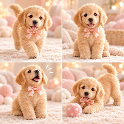 🎄Realistic Robot Golden Retriever Puppy