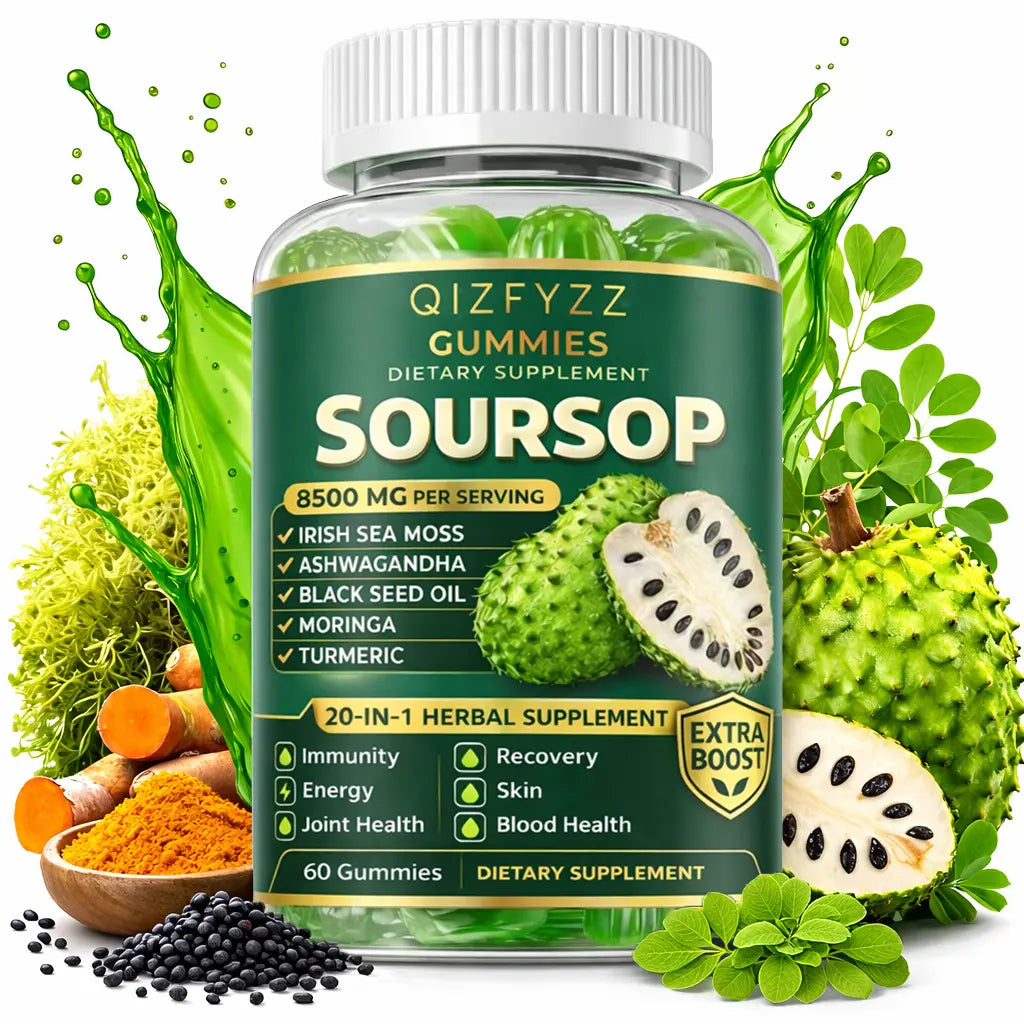 Soursop Gummies 20-in-1 Herbal Complex Capsules