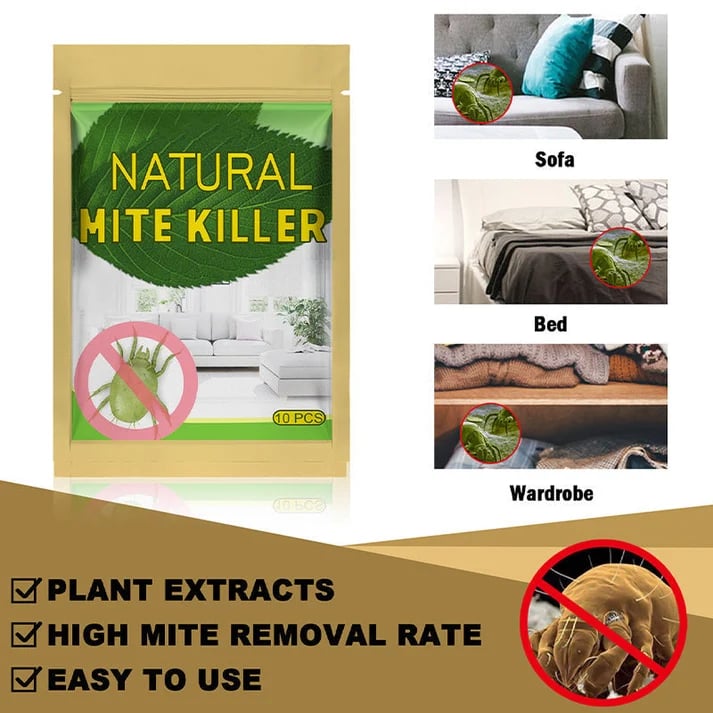 🎁Hot Sale 50% OFF🔥Natural Mite Control Sachet – Plant‐based, non‐toxic & safe around kids & pets