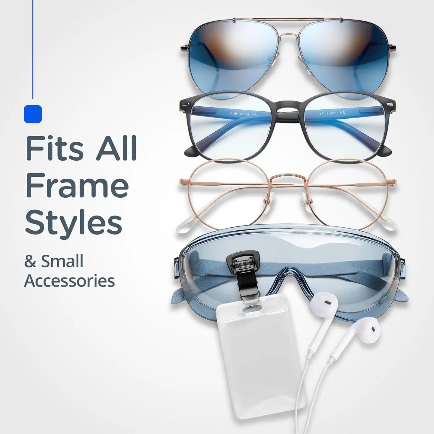 ✨ Powerful Magnetic Grip — Glasses Holder That Stays Securely in Place