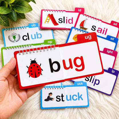 30 Hard-Cover Read-and-Rhyme Flip Books