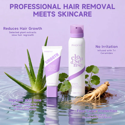 PHOFAY Painless Hair Removal Cream for Sensitive Skin