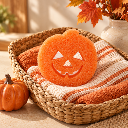 🎃 Halloween Spooky Scrub Sponge Set – Cute Kitchen Cleaning Sponges 👻