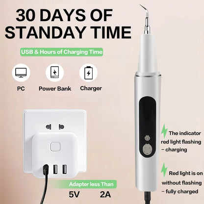Electric Tartar Remover for Teeth with LED Light
