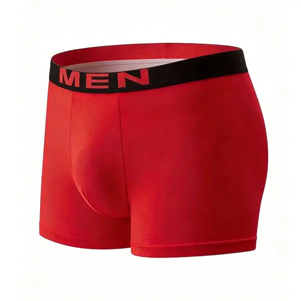 Red men's boxer briefs