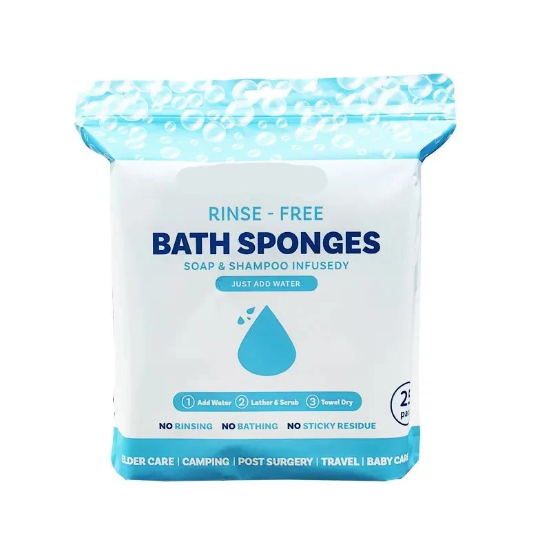 Rinse Free Bathing Wipes🚿Hypoallergenic & pH Balanced😙Freshness Anytime, Anywhere!