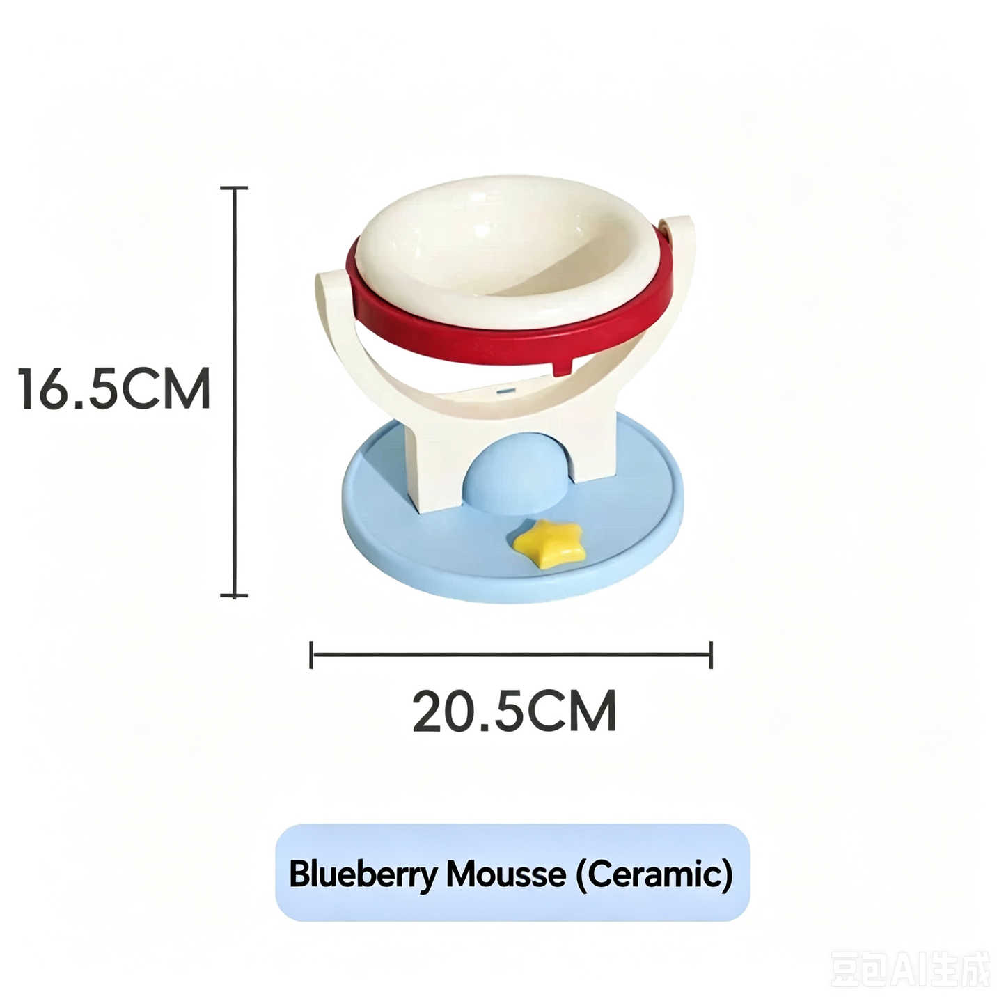 🔥2-in-1 Wall Mounted & Elevated Cat Bowl
