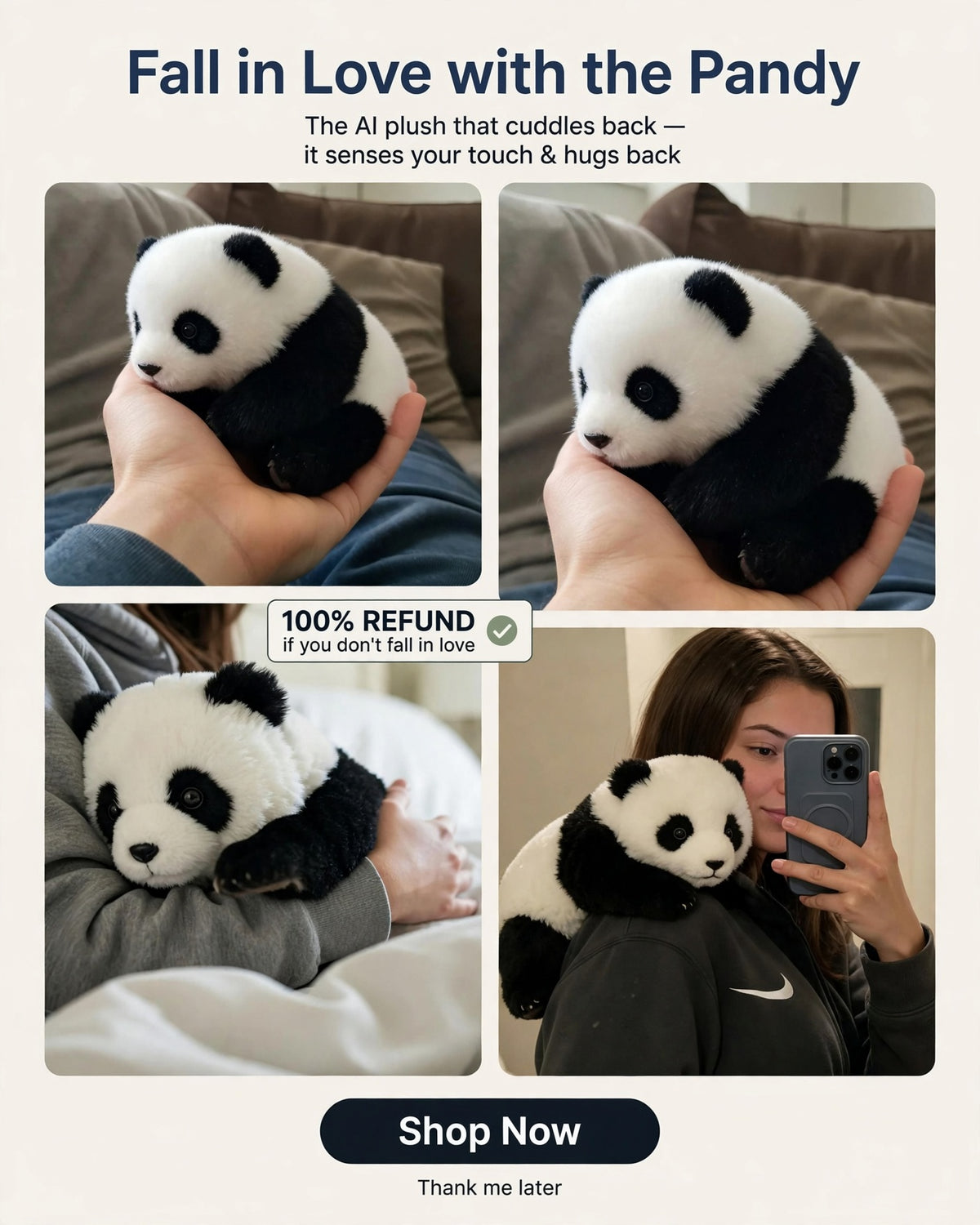 🎁The Lifelike Cuddle Panda