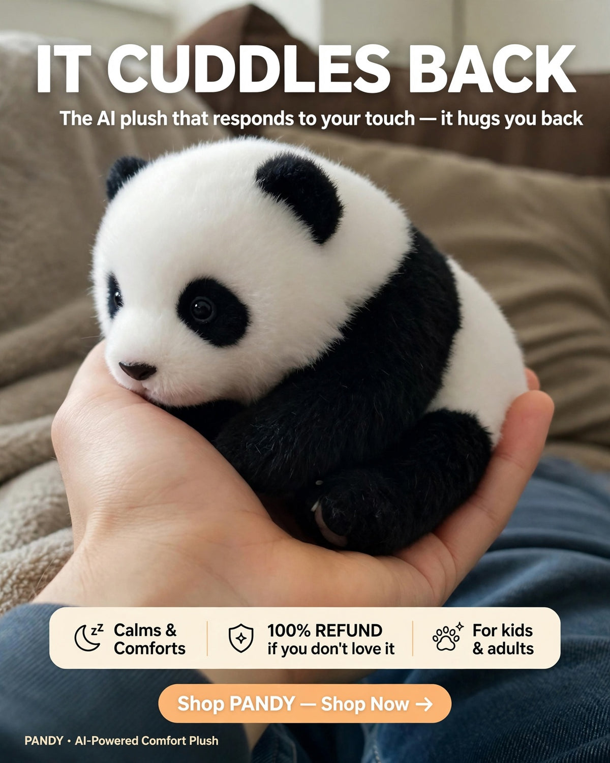 🎁The Lifelike Cuddle Panda