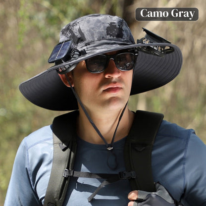 FanHat™ Solar-Powered Cooling Hat