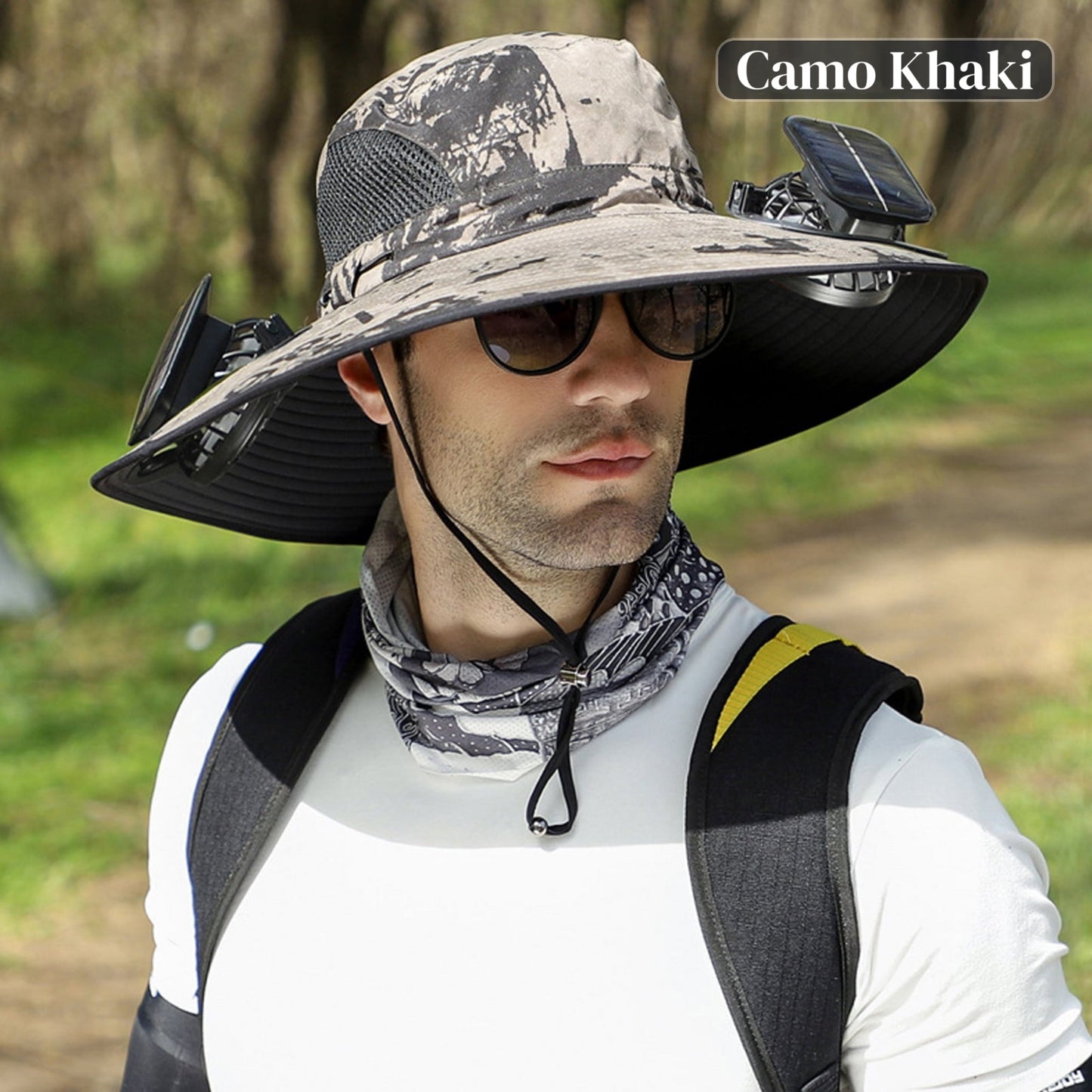 FanHat™ Solar-Powered Cooling Hat