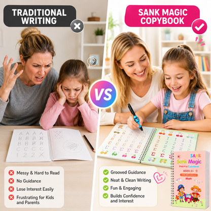 📚MagicBook | Kids Practice Copybook Set