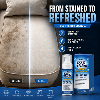 Nano Foam Cleaner Pro MAX – Deep Clean for Car & Home
