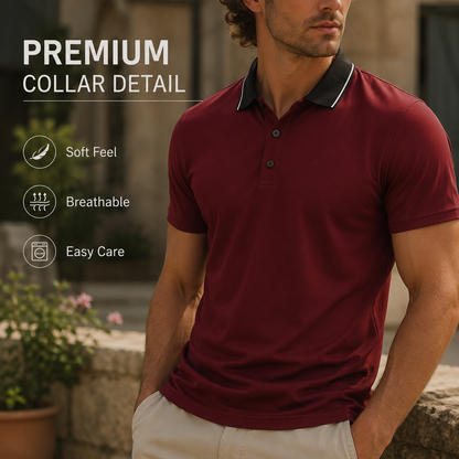 Limited Time Offer 49% OFF Today!-2-Pack Premium Men's Crocodile Polo Shirts