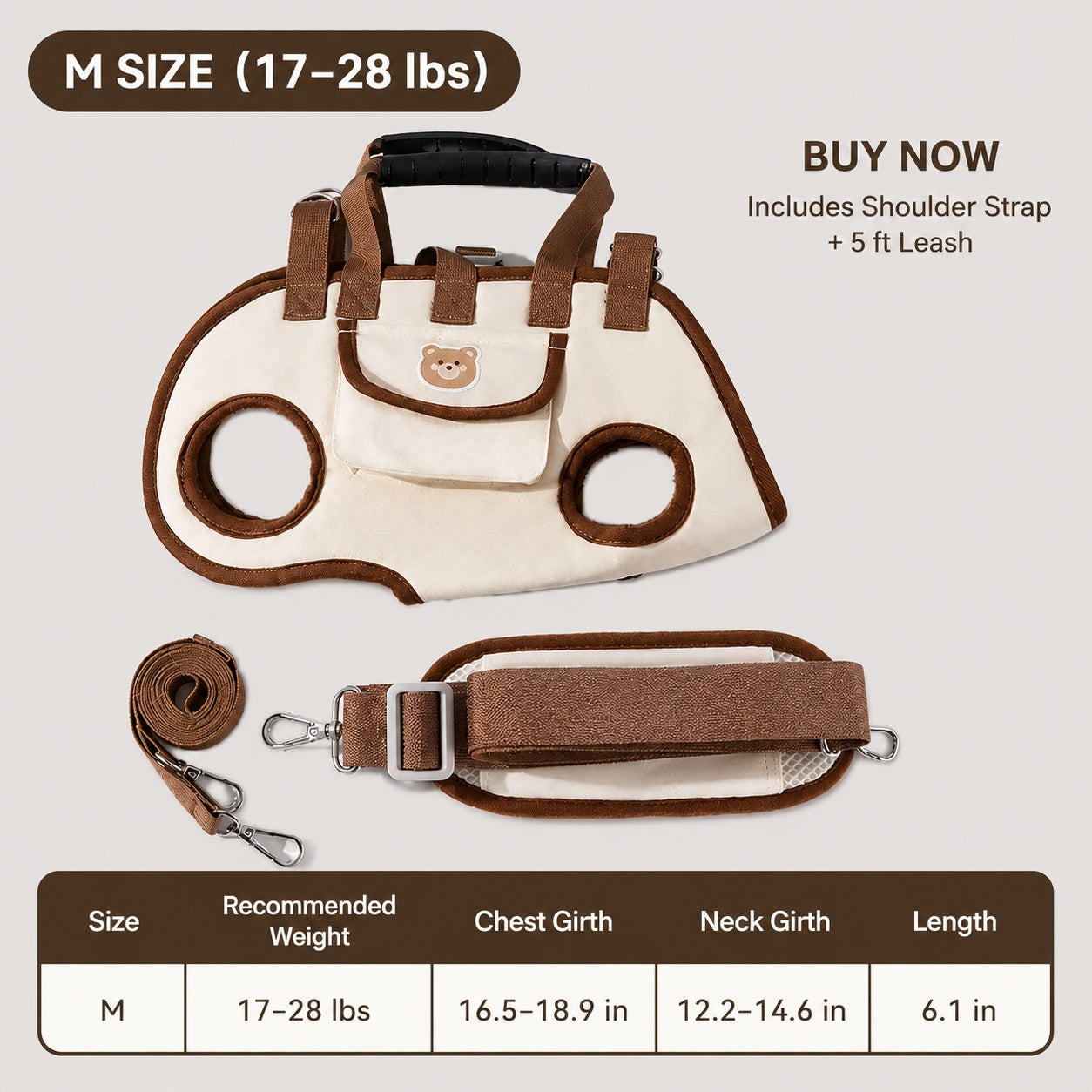 The Ultimate Hands-Free Pet Carrier|Comfortable Support For Every Adventure