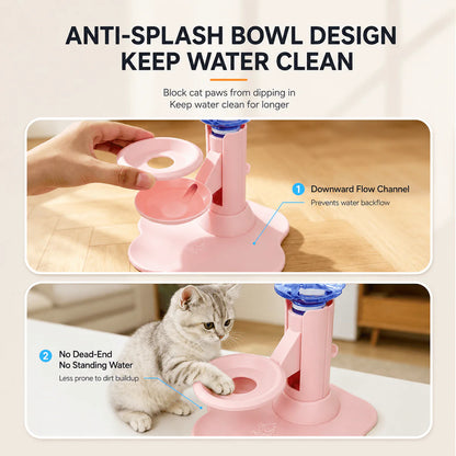 Gravity Cat Water Dispenser Stand