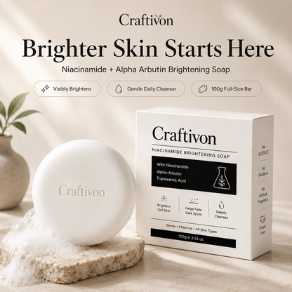 🔥Niacinamide Whitening Brightening Soap – 100g