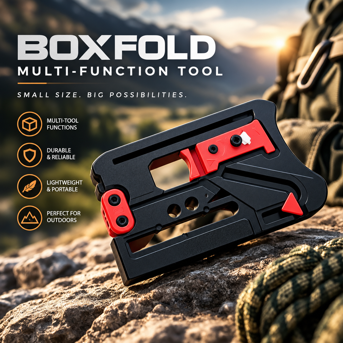 🎯Pocket-Folding Outdoor EDC Card