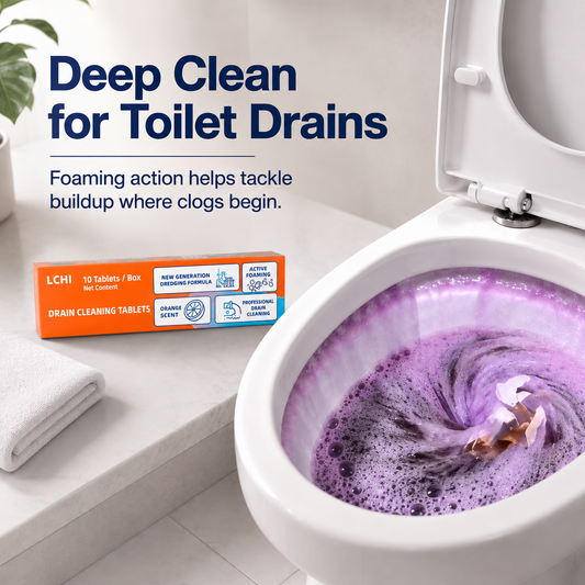 LCHI Active Foam Drain Cleaning Tablets