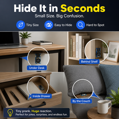 🔥Hot Save on the last day| They’ll Hear It But Never Find It – Hidden Cricket Prank Noisemaker