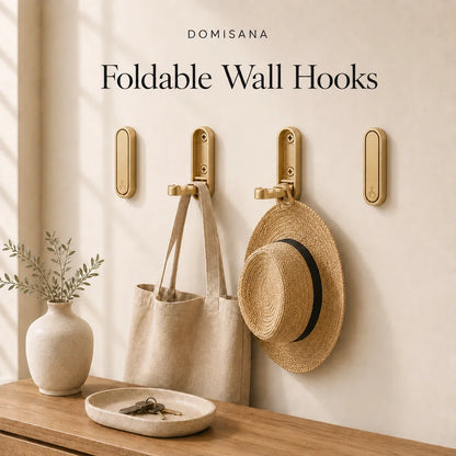 Foldable Wall Coat Hooks - Limited Time Offer