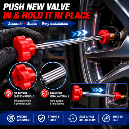🚗14-Piece Set Quick Change Tire Valve Tool Kit