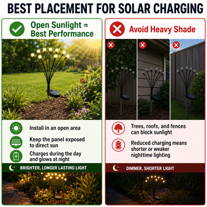 Outdoor Solar Firefly Lights - Buy More Save More