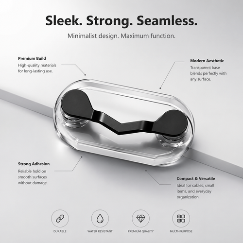Magnetic Glasses Holder Clip – Secure Eyeglass Holder for Shirts, Jackets