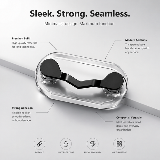 Magnetic Glasses Holder Clip – Secure Eyeglass Holder for Shirts, Jackets