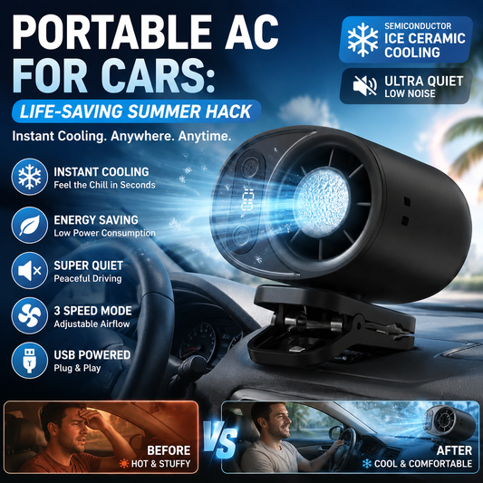 Portable AC for Cars: Life-Saving Summer Hack