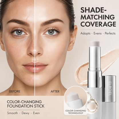 ✨ Bestseller Color-Changing Foundation – Collagen Capsules & Ultra-Fine Bristles 💖