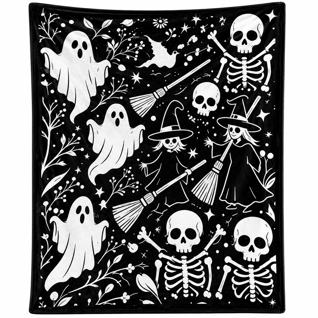 ✨Halloween Pattern Coloring Blanket🎃