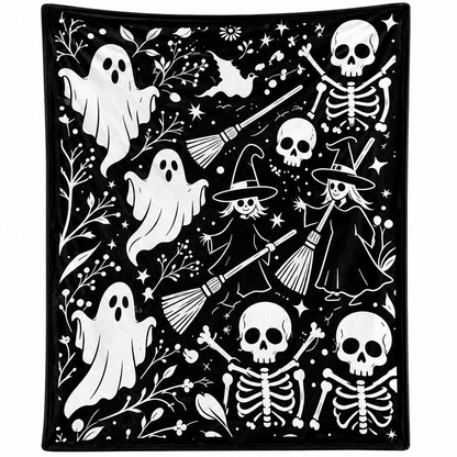 ✨Halloween Pattern Coloring Blanket🎃