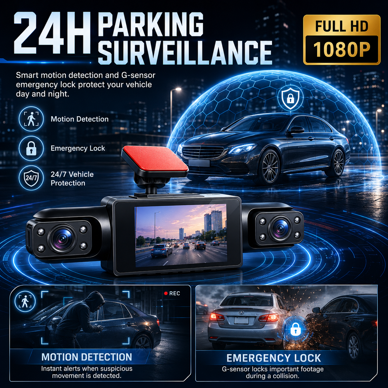 🔥Full View Car Dashcam System