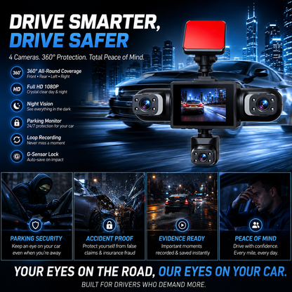 🔥Full View Car Dashcam System