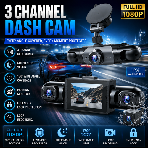 🔥Full View Car Dashcam System