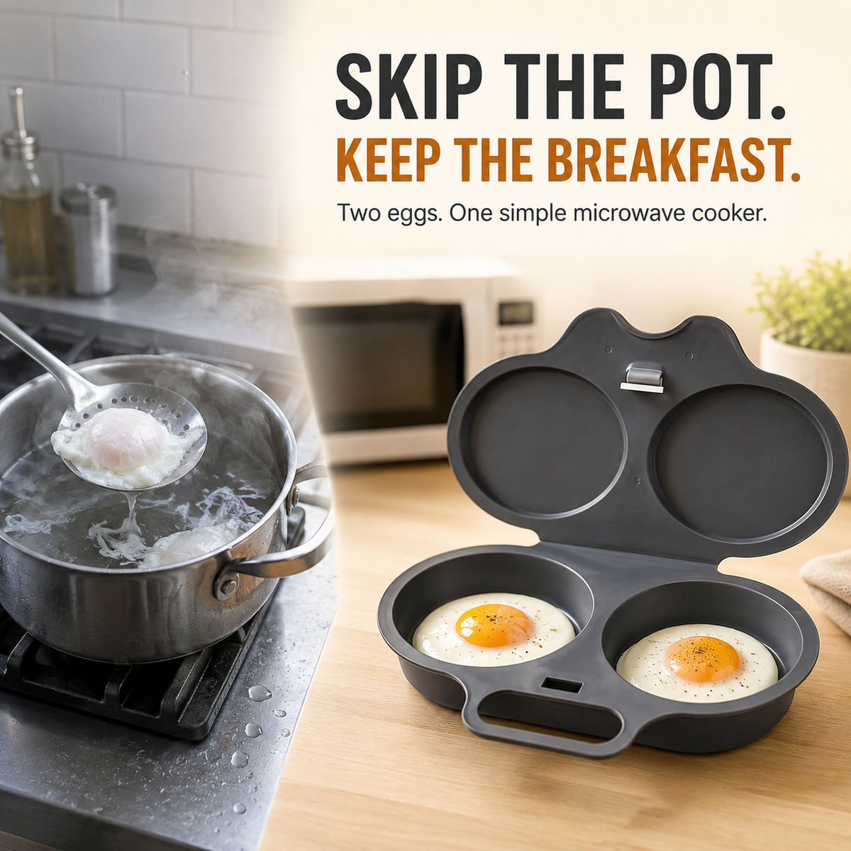 Skip the pot and make breakfast easier