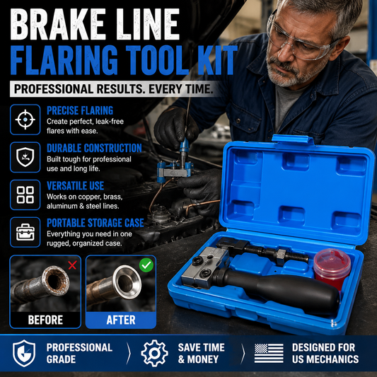 🔩Universal Car Brake Line Flaring Tool Kit