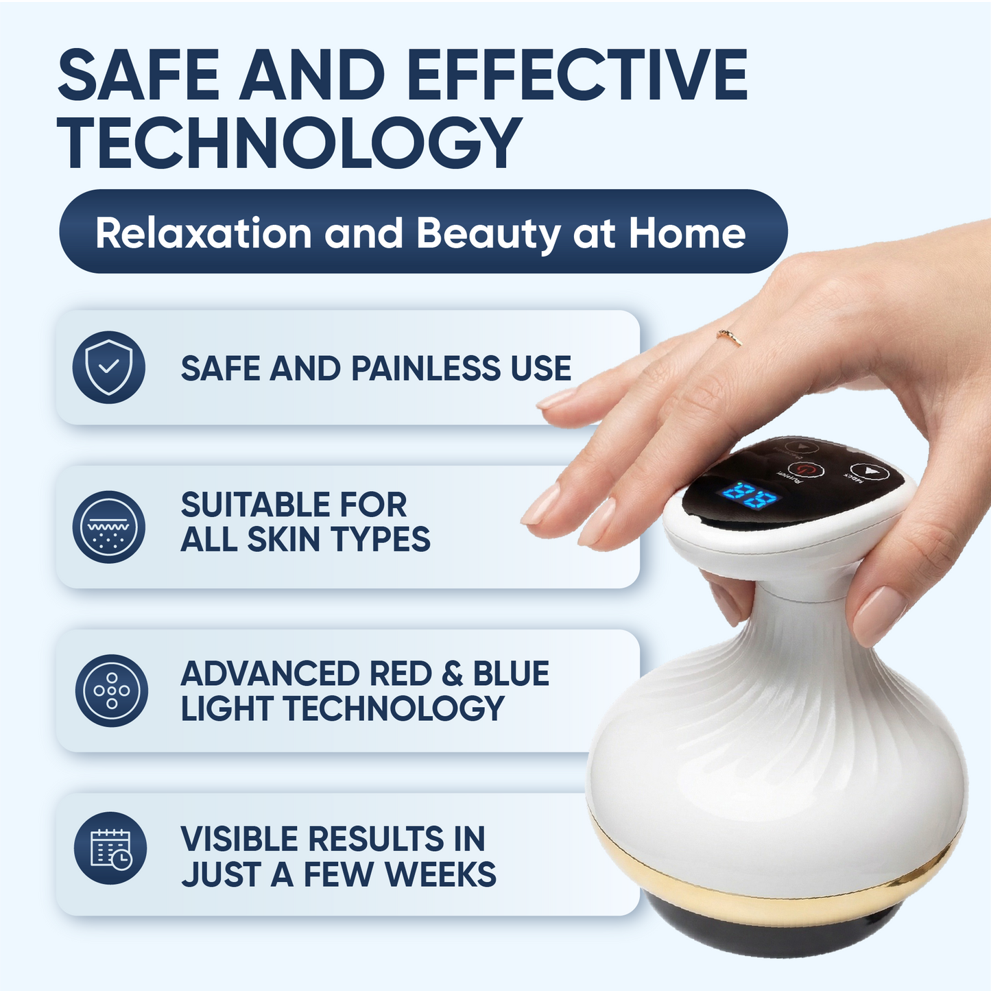 Electric Cupping Massager with 3D Vacuum Suction & Gua Sha