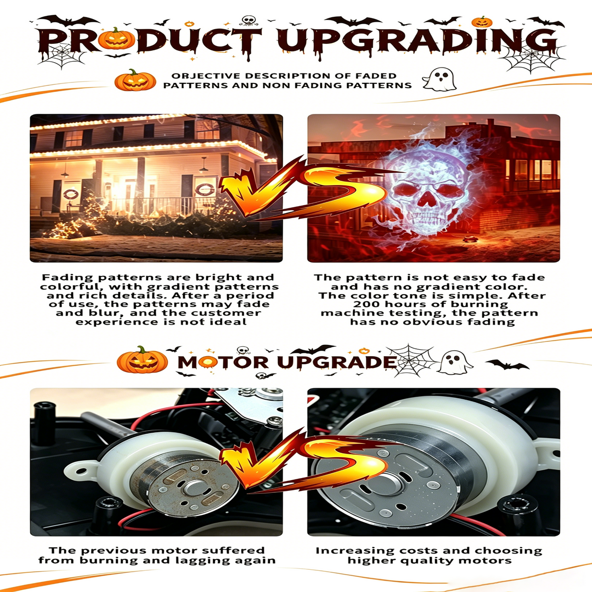 👻Halloween Skull Dynamic Light-Bring Your Halloween Decor to Life