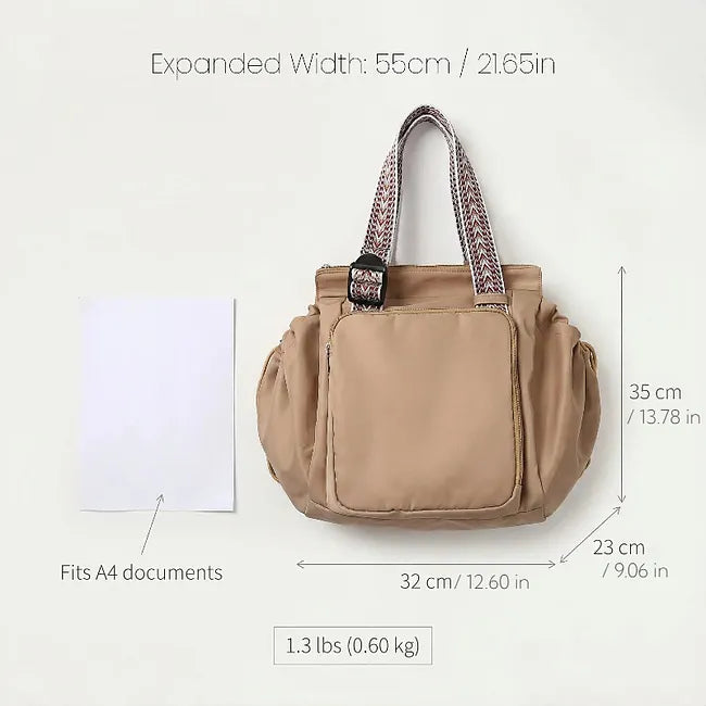3-in-1 Convertible large capacity tote bag
